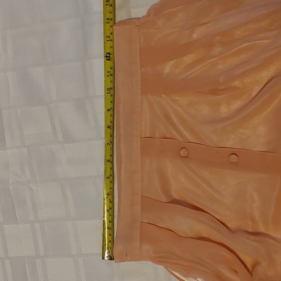 Beautiful Pink Chiffon Skirt Size 27" - Picture 12 of 14